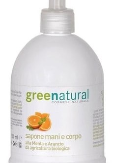greenatural-sapone-mani-e-corpo-menta-arancio-500-ml-665618-it